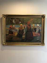 Stary obraz Ludwika Stasiaka ,,Chochołowskie panny’’