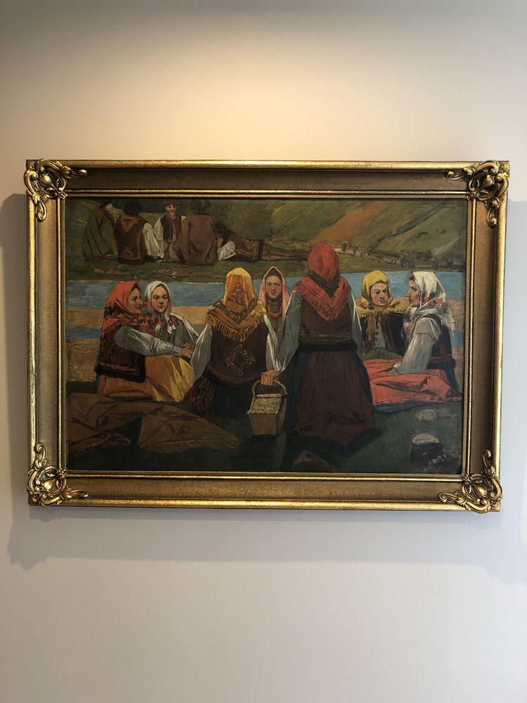 Stary obraz Ludwika Stasiaka ,,Chochołowskie panny’’