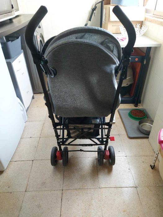 Carrinho bebé bengala Zippy Safe com protecção para a chuva