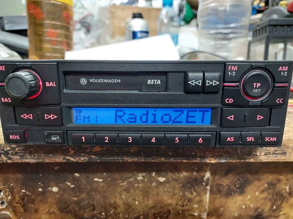 Radiomagnetofon Volkswagen BETA