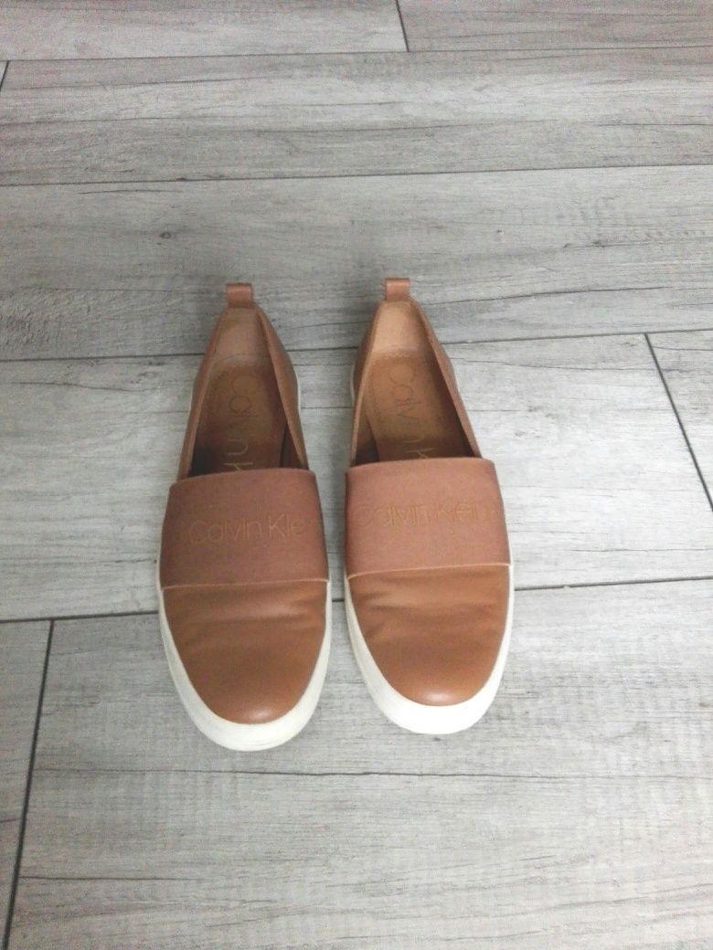 Calvin klein oryginalnbuty półbuty mokasyny rozm 38
