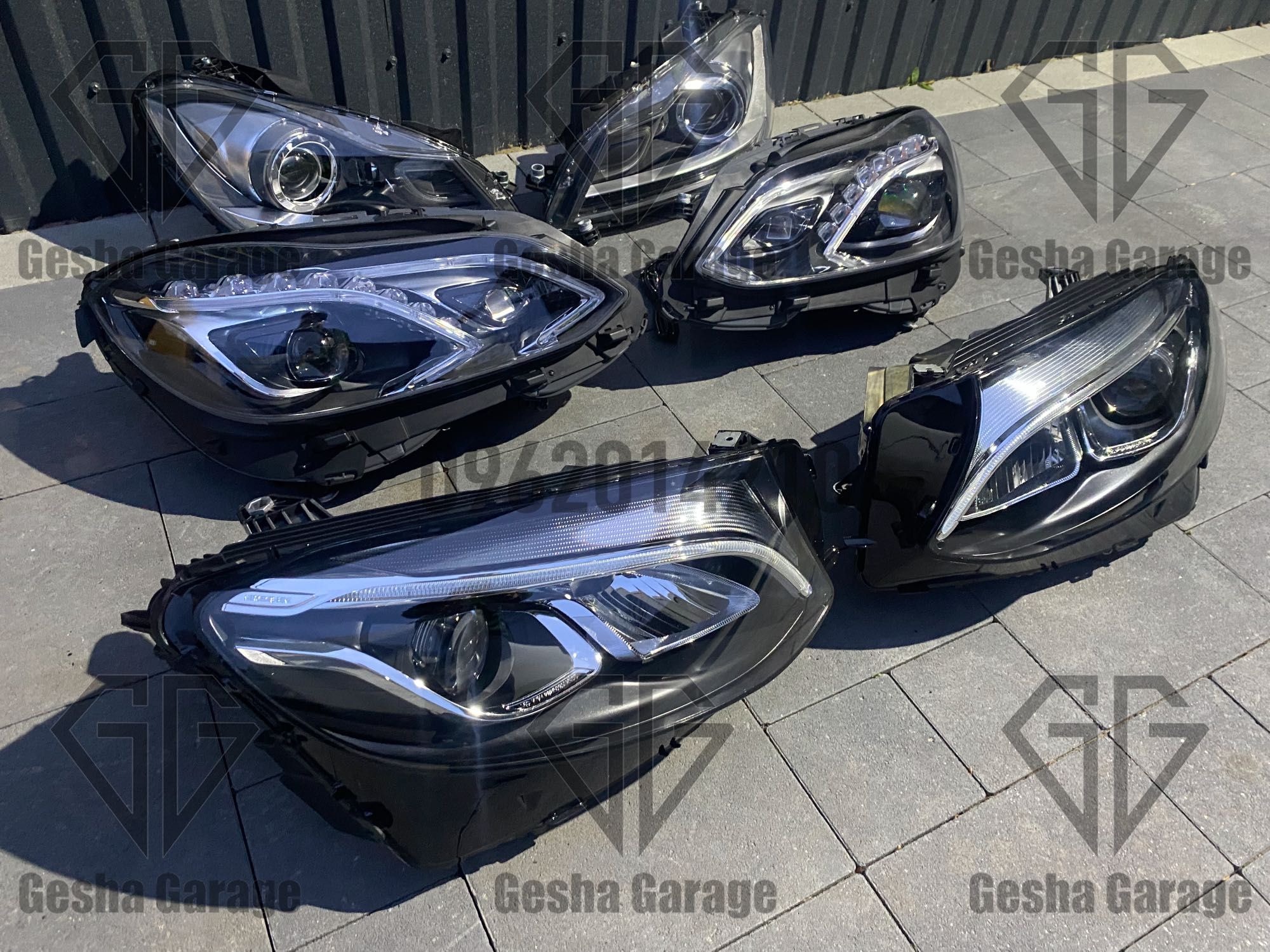 Передні Фары фари Mercedes мерседес GLE ML GLK A CLA E S Vito GLA GLC