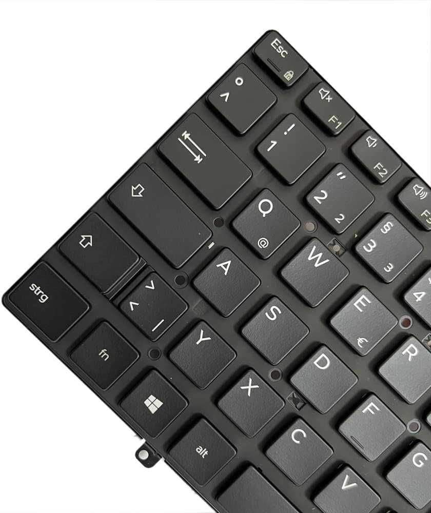 Zahara DE Podświetlany układ klawiatury Laptop do Dell Latitude