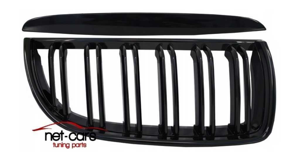 Grill Nerki BMW E90 E91 05-08 M Pakiet czarny połysk