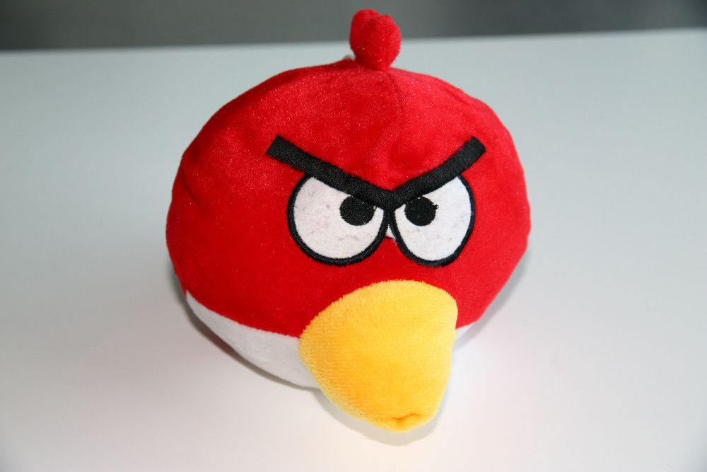 Duża maskota 23 cm Angry Birds Red jak nowa za 1/3 ceny na licencji