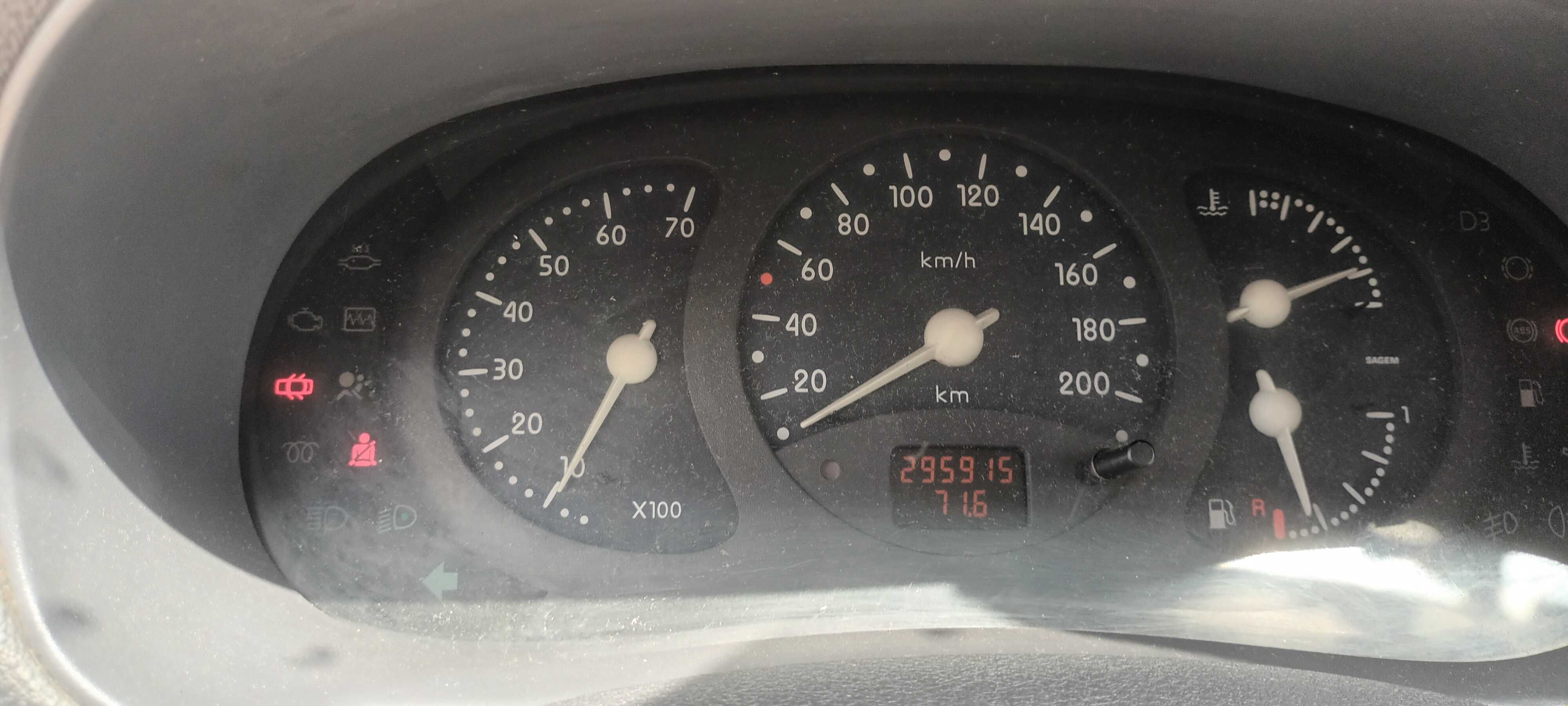 Renault clio 1.9d  5 lugares
