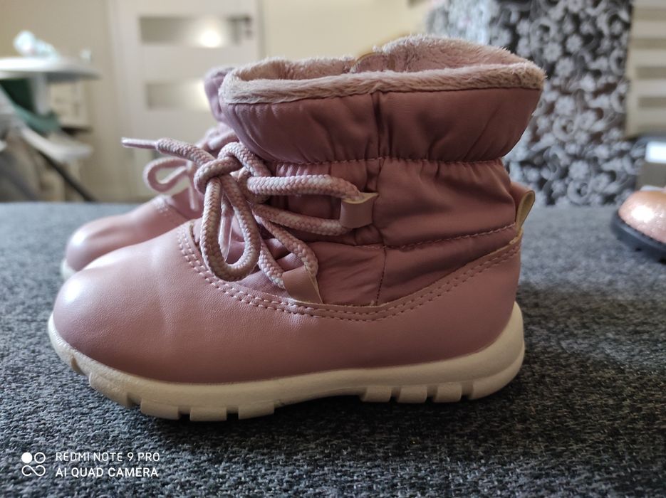 Buty zimowe dziewczęce