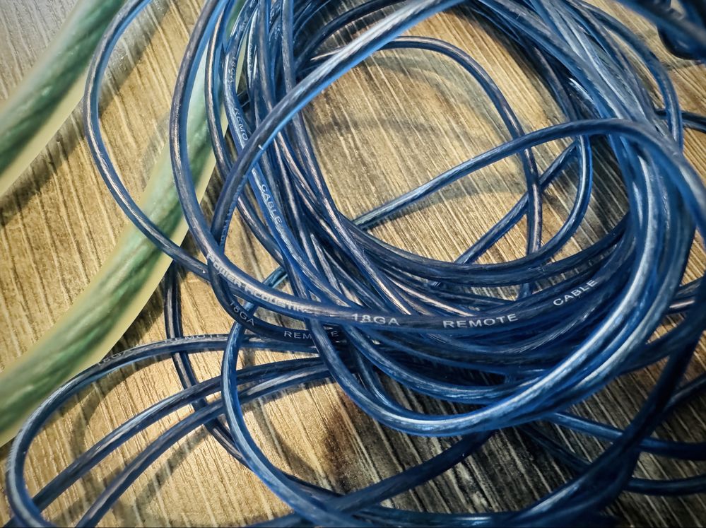 Комплект дротів 4Ga для підключення підсилювача