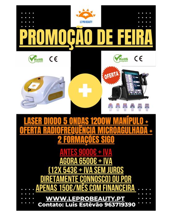 MEGA NOVIDADE Laser Diodo 5 Ondas +  garantia + Curso DGERT
