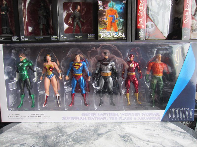 Justice League Action Figure 6-Pack Alex Ross 18 cm