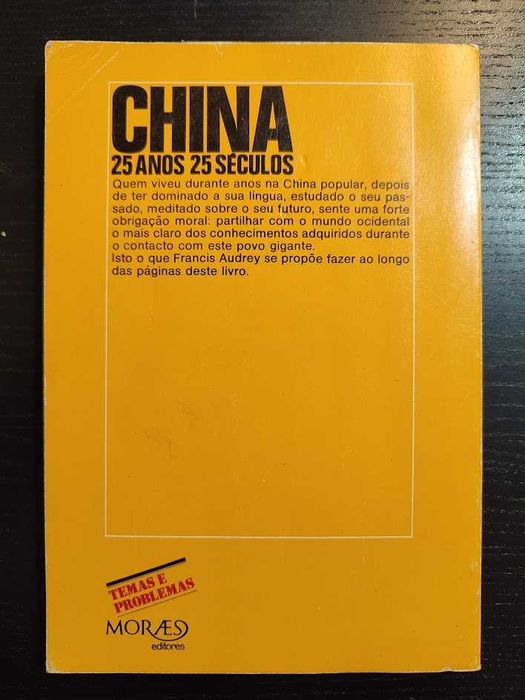 (Env. Incluído) China 25 Anos 25 Séculos de Francis Audrey