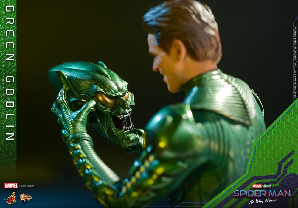Фигурка 1/6 hot toys mms 631 SPIDER-MAN : NO WAY HOME – GREEN GOBLIN