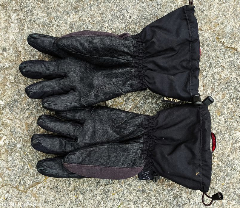 Оригинальные тренинговые горнолыжные перчатки Mammut Gore-Tex, р.XL