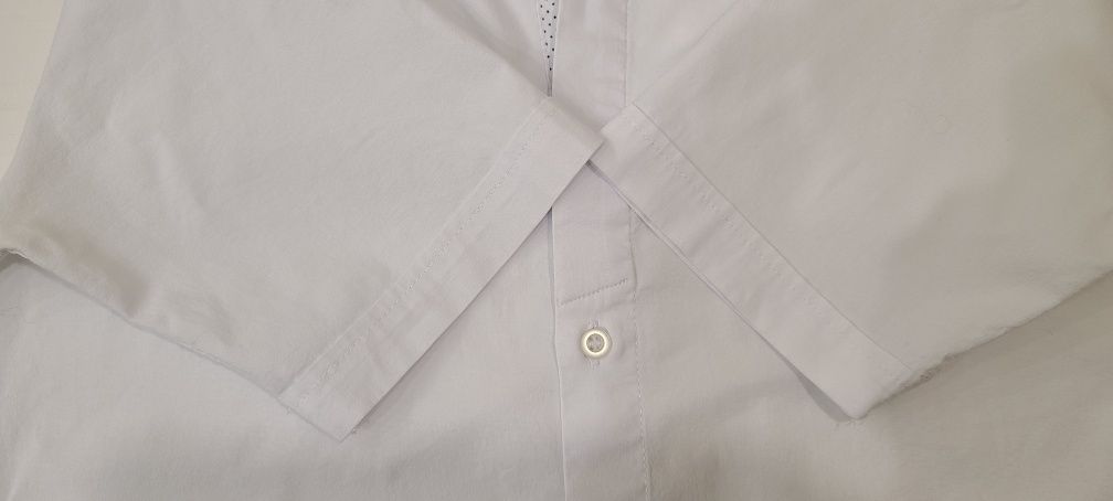 Рубашка A-yugi белая с коротким рукавом 158,164