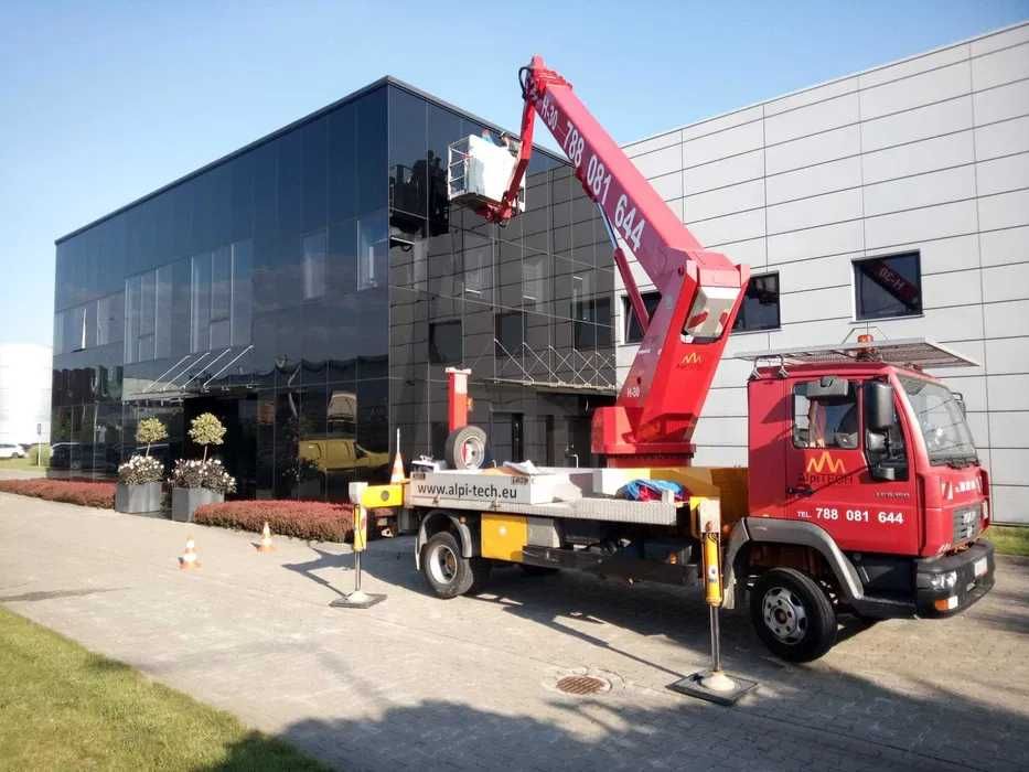 WYNAJEM PODNOŚNIK, zwyżka 22m 30m- Skawina