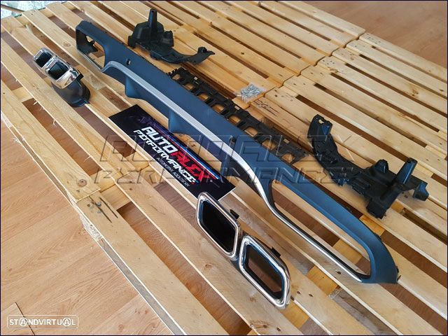 Difusor Traseiro Mercedes C C205  AAP39757