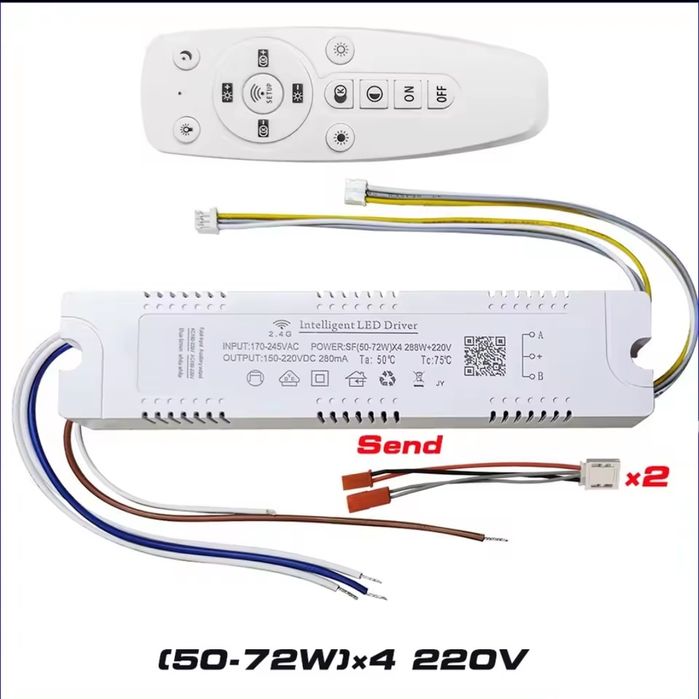 LED стрічка з блоком живлення (200ват)