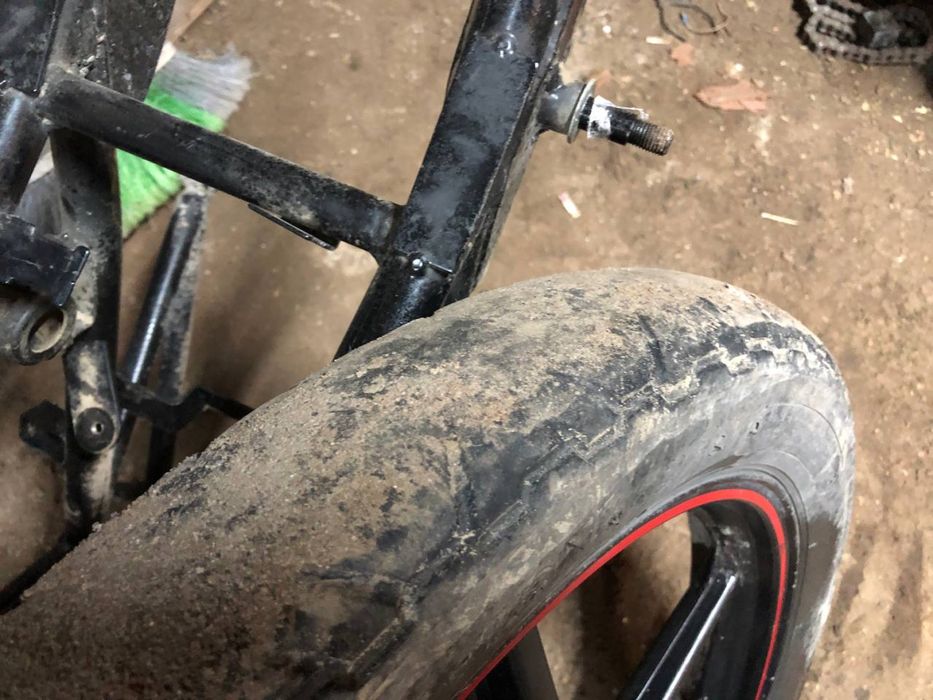 Колесо заднє Спарк, Вайпер, Хорнет універсальне до 150-200куб, запчаст