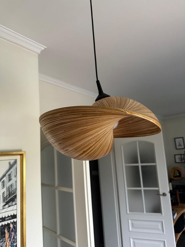 Lampa Bamboo Elle lampa bambusowa