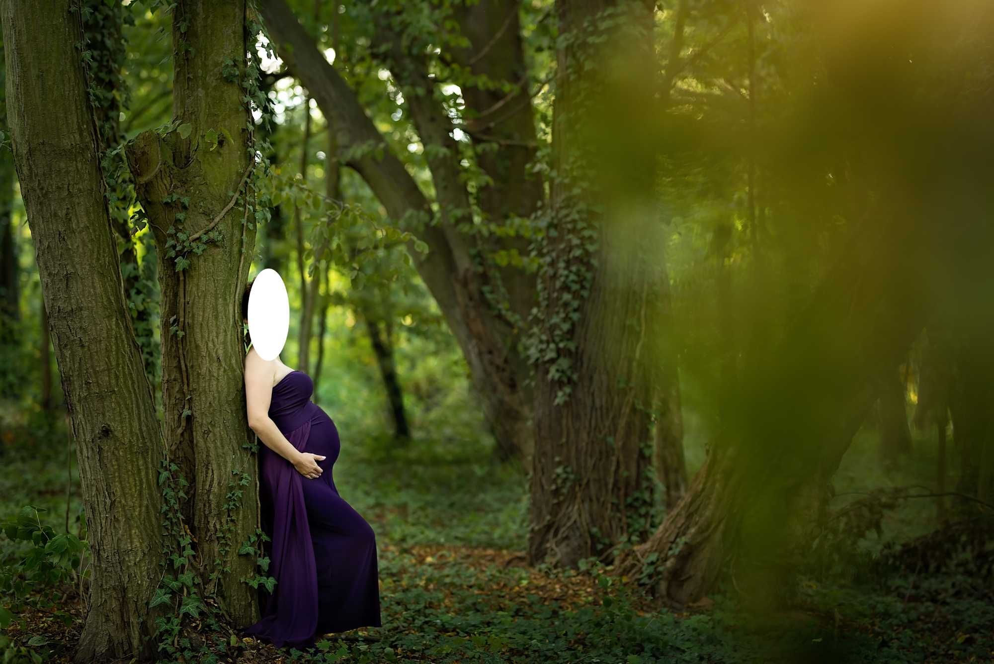 Sukienka do sesji ciążowych / Akcesoria dla fotografa / suknia