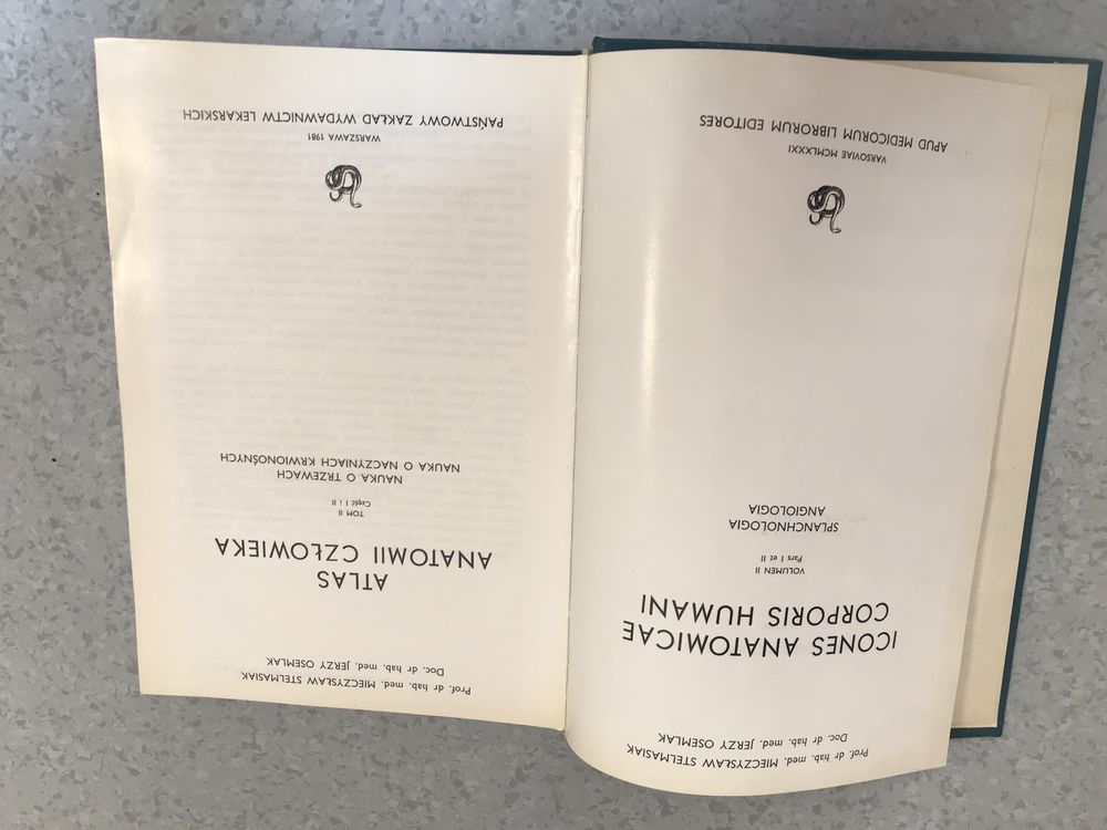Atlas anatomii człowieka, tom 2 -  Stelmasiak, Osemlak