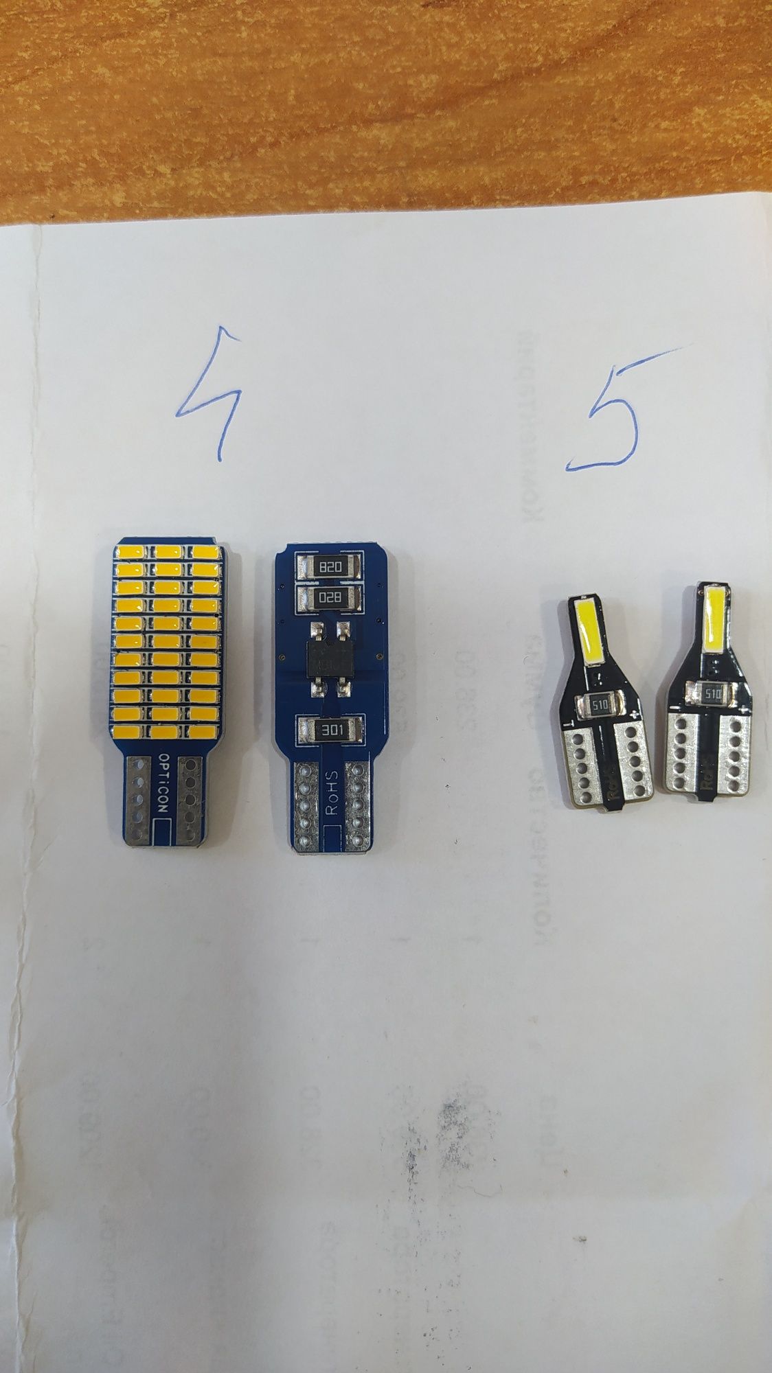 Лампочки led t10, P21/5, c5w