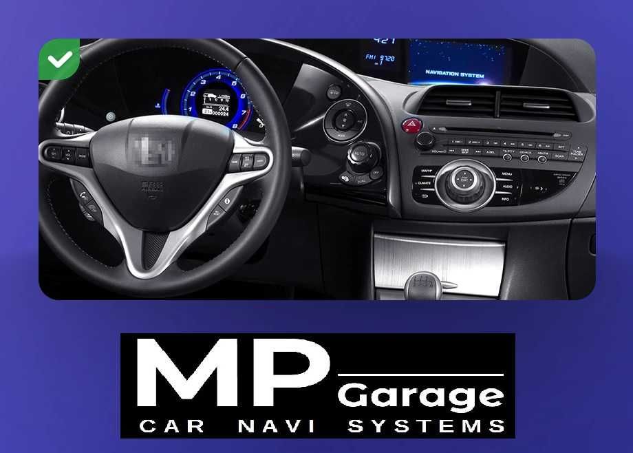 Nawigacja Honda Civic 8 "UFO"Android 4G CarPlay LTE Qled !!! Montaż