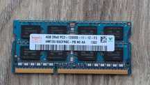 Unikatowa Pamięć RAM 4GB DDR3 SO-DIMM 1600MHz Hynix 2Rx8 (dwustronna)