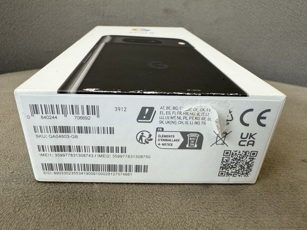 Google Pixel 8 8/128Gb Obsidian EU Новий