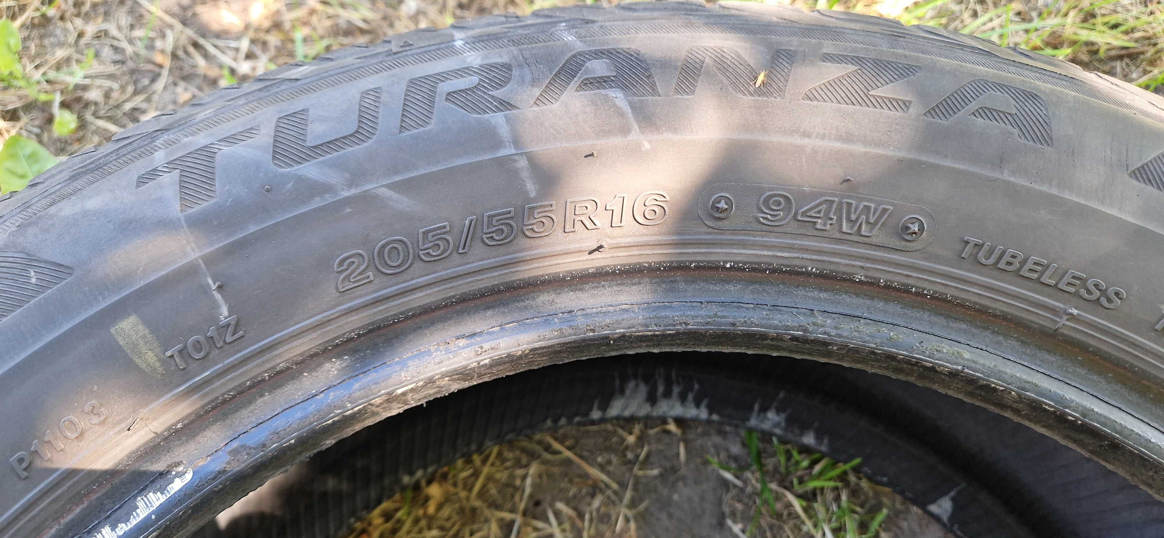 Резина R16 літня Bridgestone Turanza T001 205/55 R94W