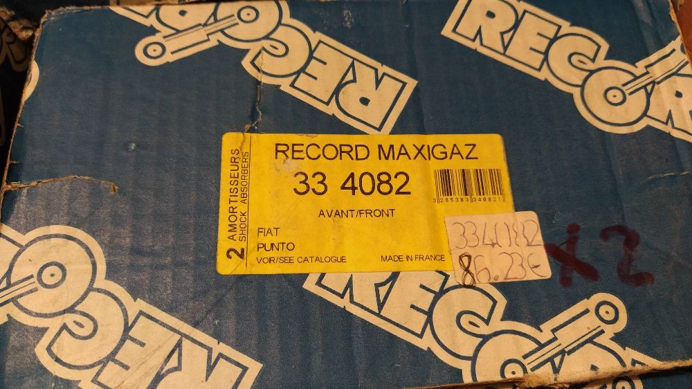 excelentes Amortecedores Record Novos ( vários modelos) 10% desconto