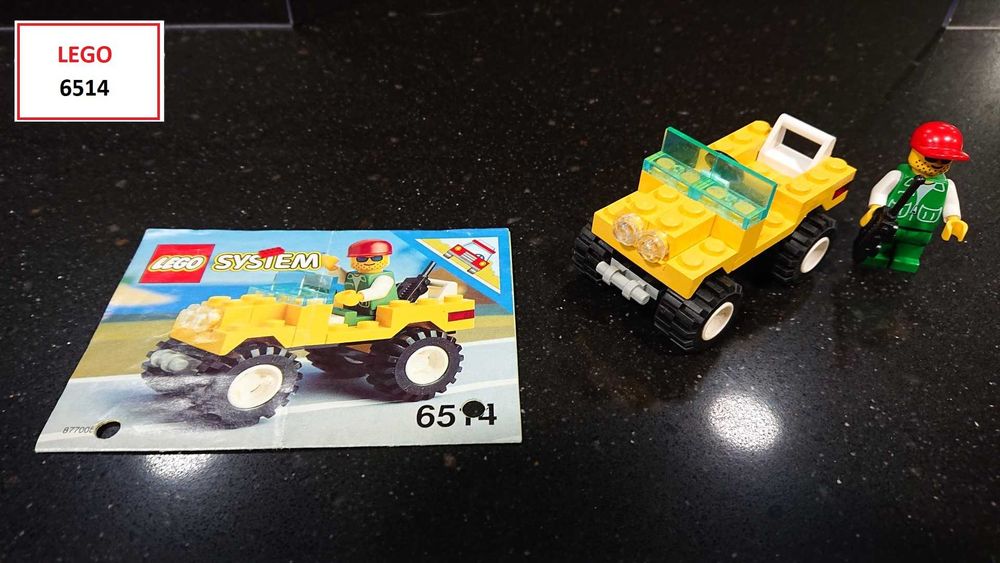 LEGO City Classic: 1592; 6552; 6550; 6538; 6515; 6514; 6518