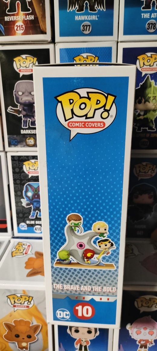 Funko pop comic cover brave and bold