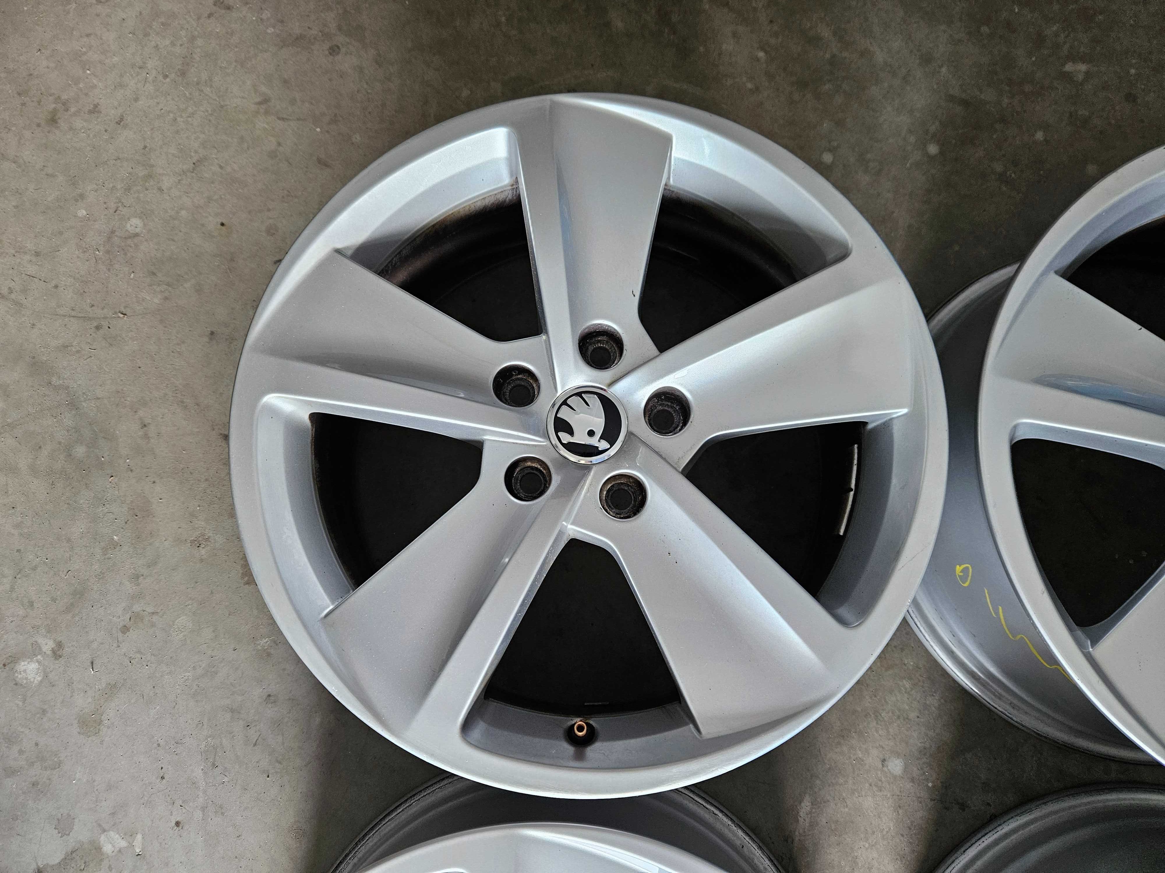 Alufelgi Skoda 17" 5x112 Octavia III IV VRS SuperB Karoq Scout Yeti