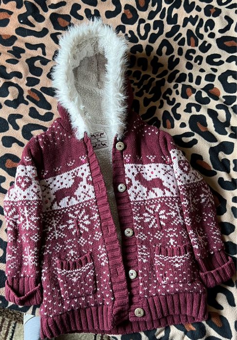 Sweter kurtka 116 firmy Tu