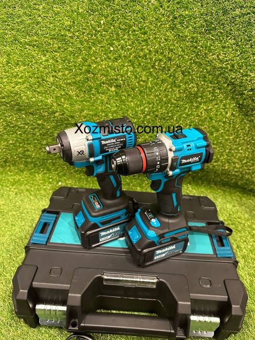 Набір Makita 2в1 (48V, 6AH) безщітковий, Шуруповерт Makita + гайковерт