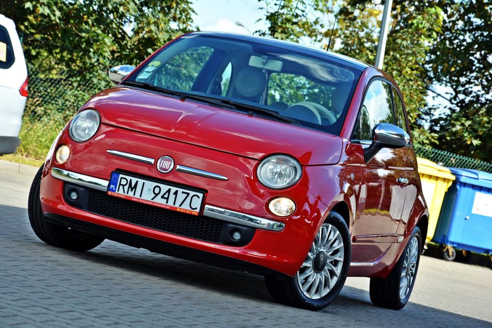 Fiat 500 Panorama Skóry Automat