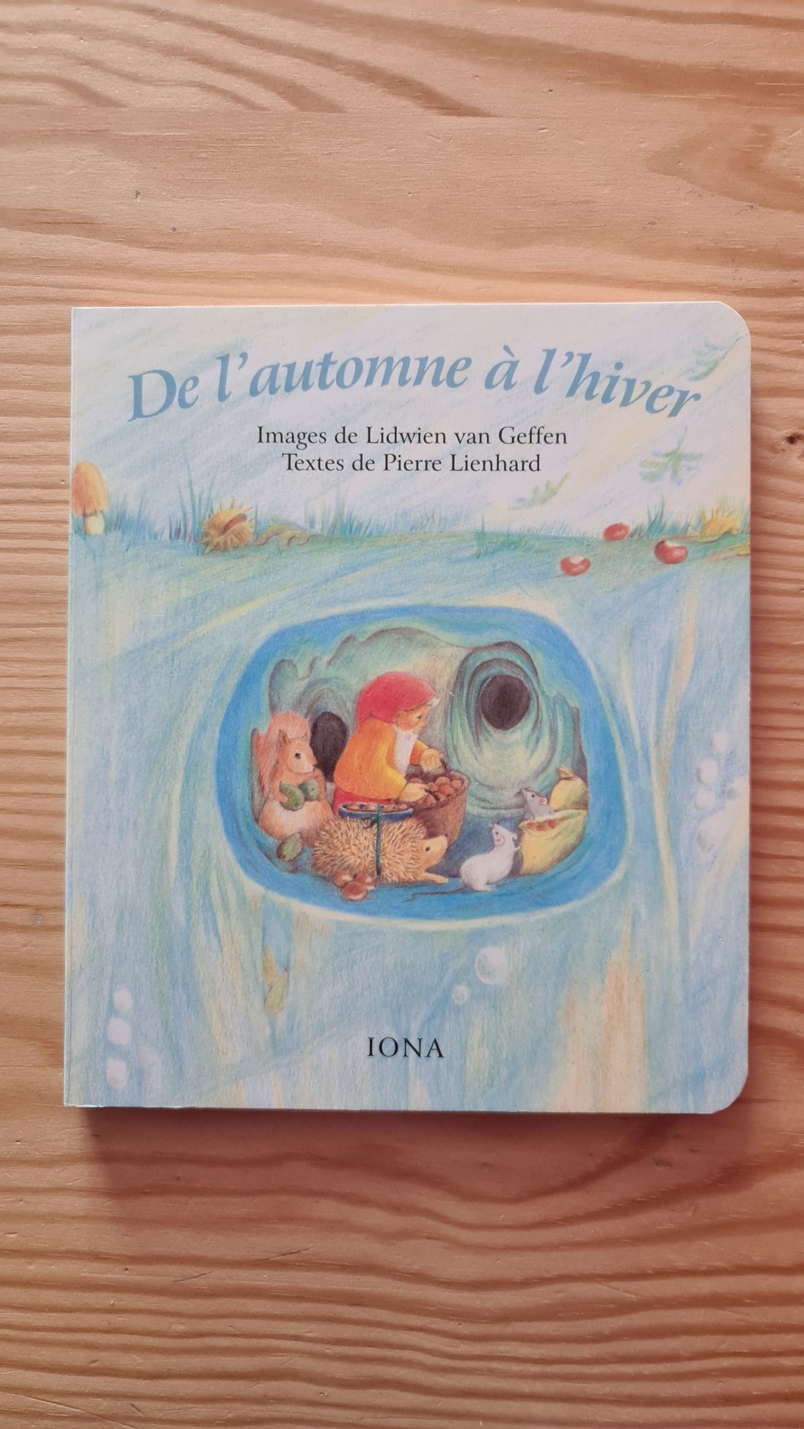 De l'automne à l'hiver livre français enfant książka po francusku