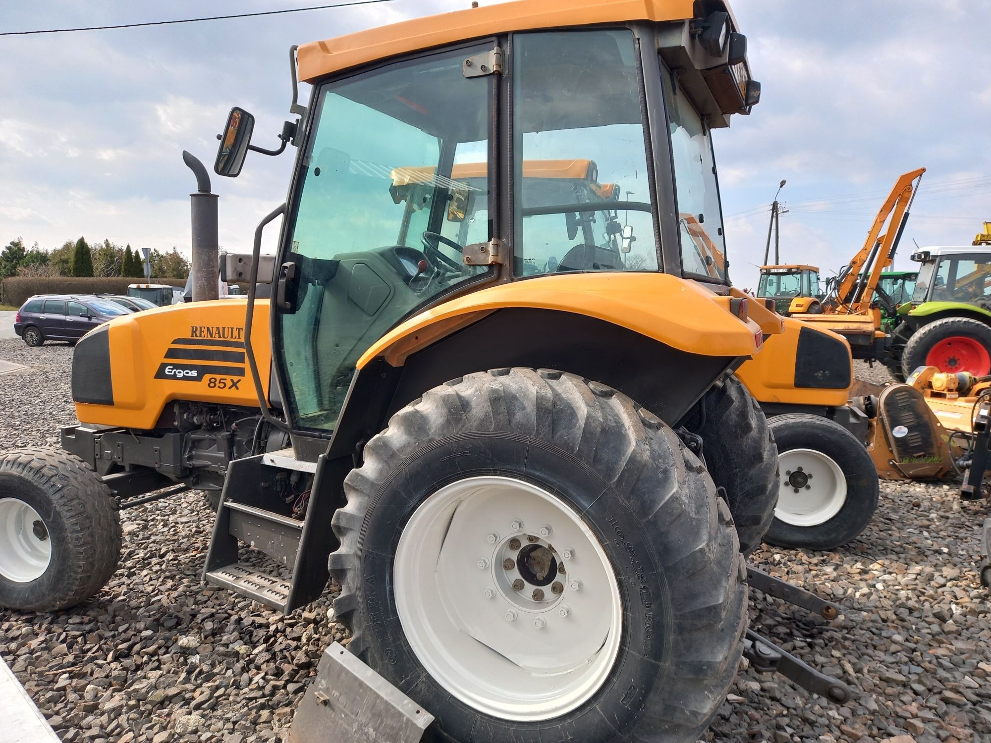 Renault ergos 85 silnik john deere mechaniczny jak case  deutz rok2002