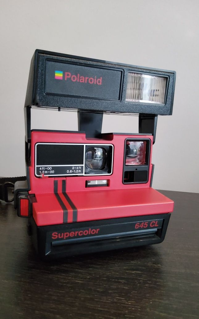 Polaroid Supercolor 645 CL – aparat natychmiastowy retro