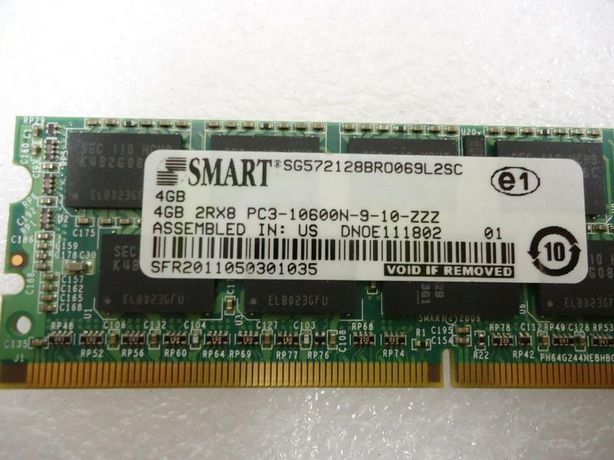 Оперативная память Smart DDR3 4GB, для серверов и рабочих станций.