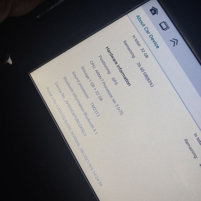 Radio car multimedia player  GPS , kamera  pamięć 1/32gb