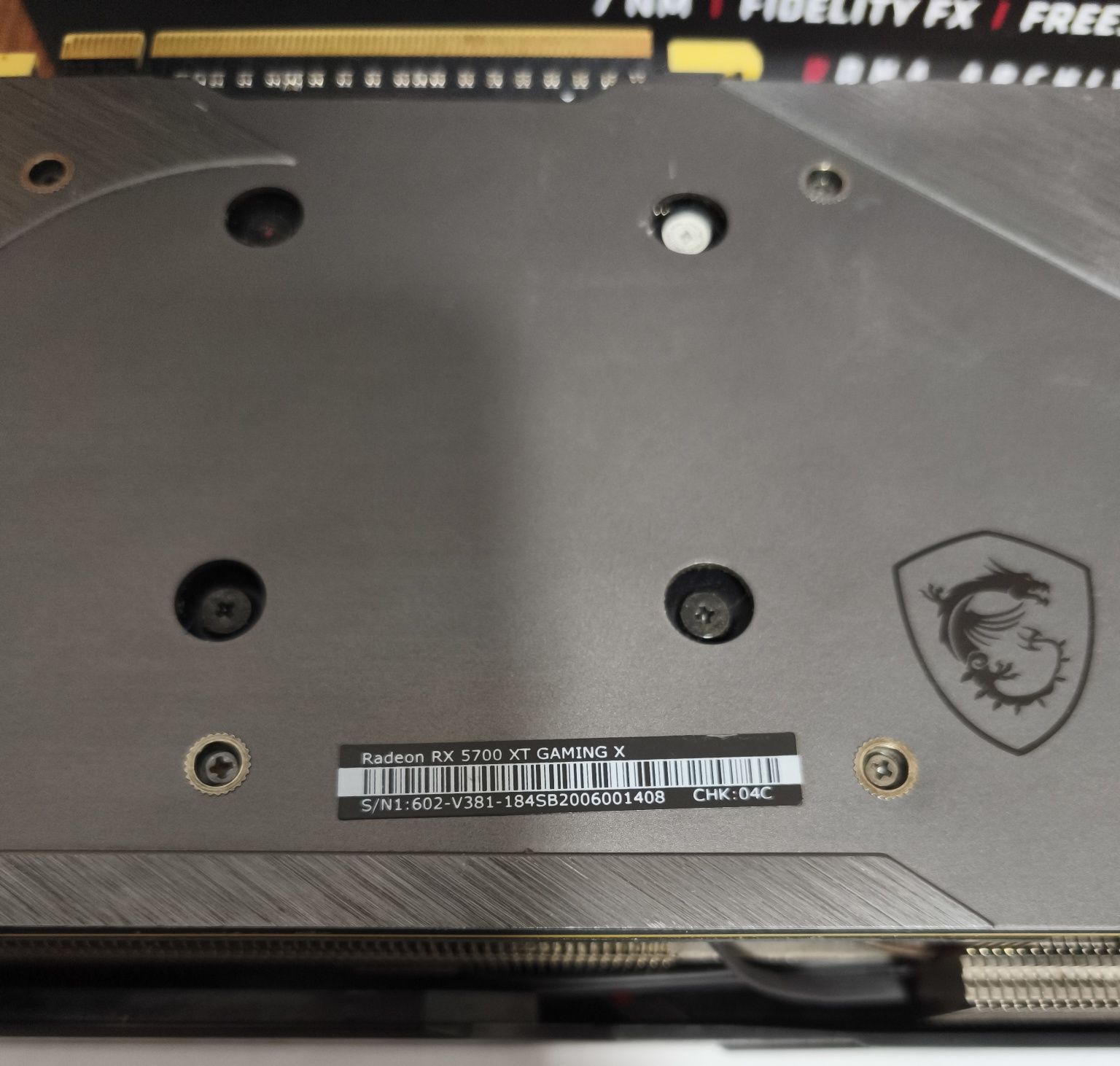 Відеокарта Radeon RX5700XT MSI GAMING X - 8Gb GDDR6
