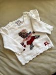 sweter Polo Ralph Lauren 9 msc kremowy | b.dobry stan