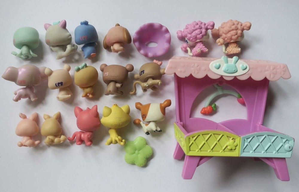 Mały kotek słonik małpka piesek dzidziusie Littlest Pet Shop baby lps