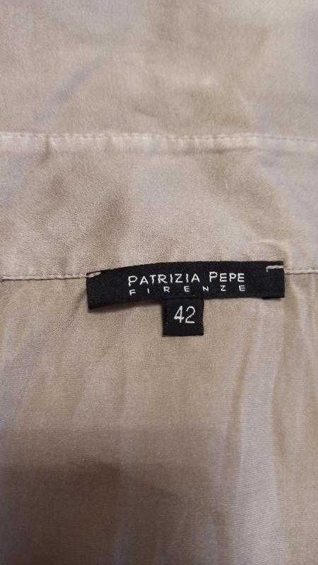 Рубашка-боди Patrizia Pepe натуральный шёлк!