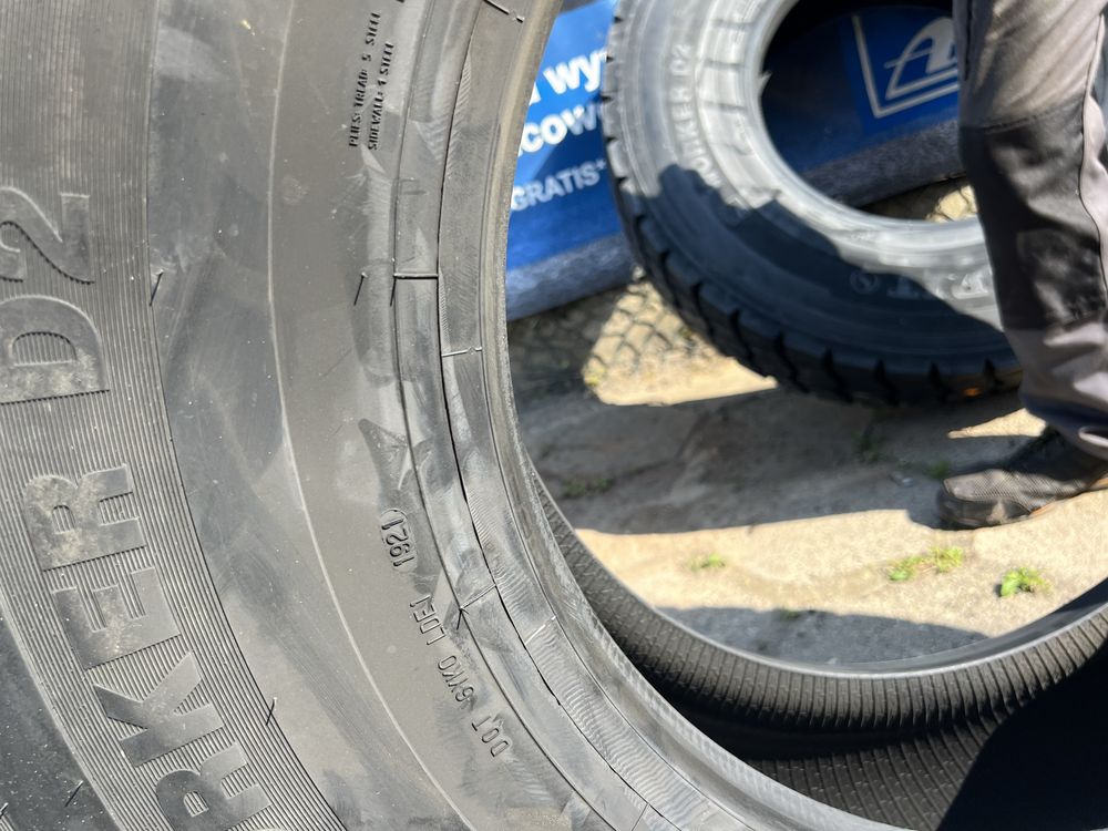 Opony napędowe budowlane 13 R22,5 Semperit Worker D2 NOWE FV komplet