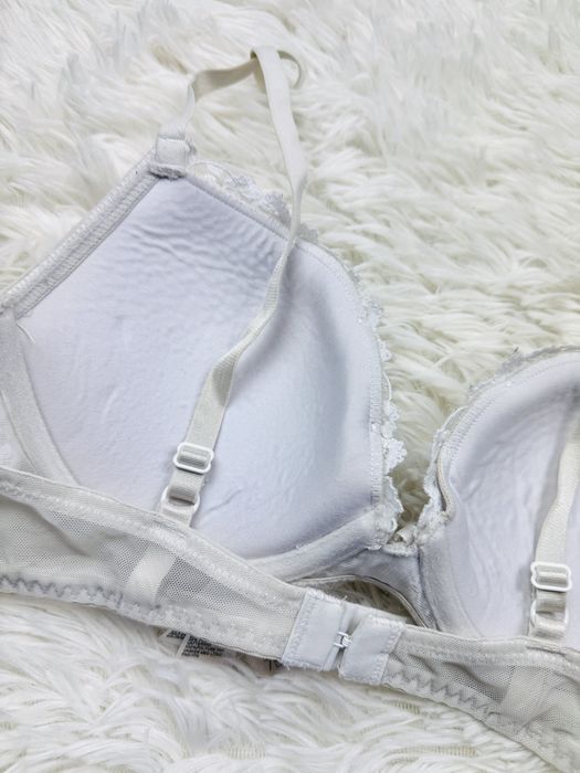 Biustonosz push-up 75A bialy Cubus