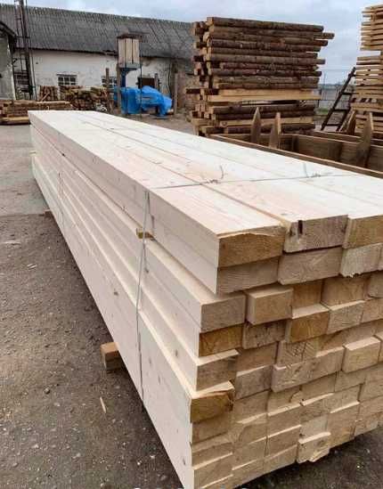 Брус смерека на каркасні будинки 50*100, 50*150, 50*200
