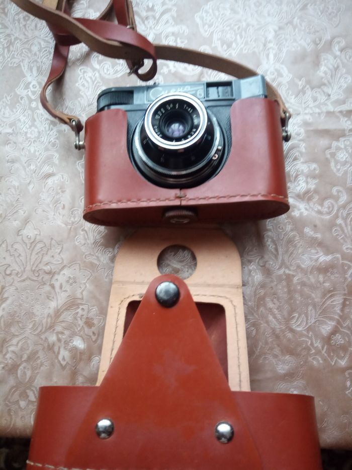 Фотоаппарат легенда СССР Смена 6 рабочий в полном комплекте с доками